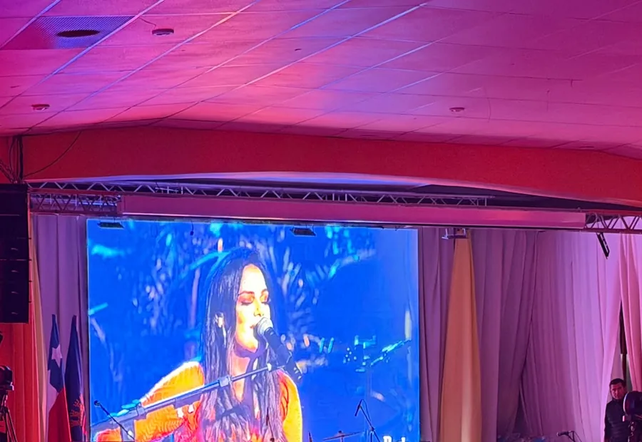 Montaje de audio profesional en evento